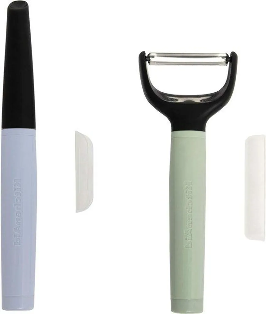 Set de couteaux à éplucher pastel ergonomiques - Pack de 3 pièces
