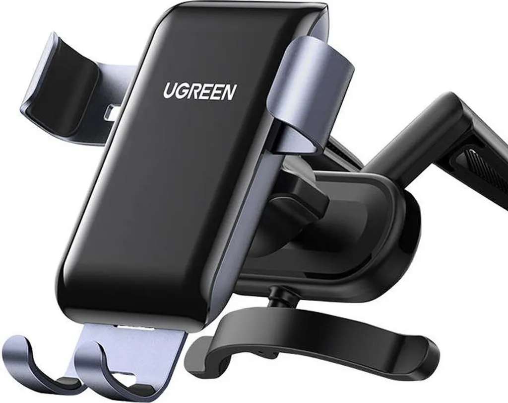 UGREEN Supporto Telefono Auto Gravità in Alluminio per CD Slot, Porta Cellulare Macchina Compatibile con iPhone 16 15 14 Plus Pro Max, Galaxy S24 Ultra S23 S22 A14, Redmi note 12 pro, ecc
