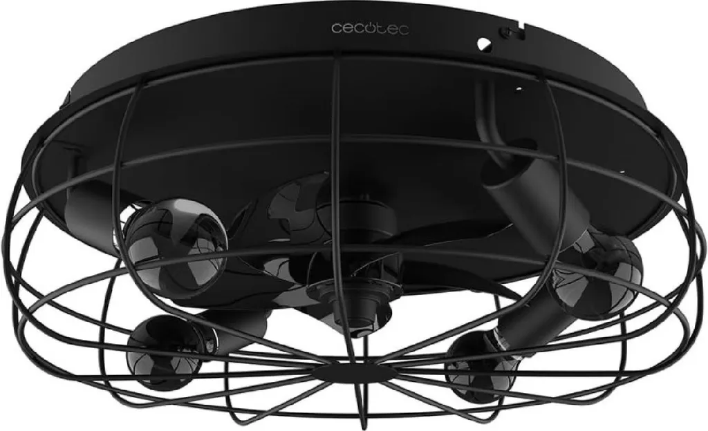 Ventilatore Cecotec Aero 600 Iron: Motore DC Silenzioso e Luce LED