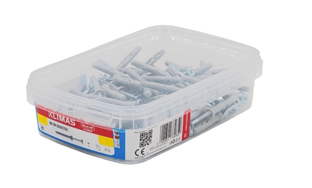 Klimas Schlagdübel 6x40 - 100 Stk.