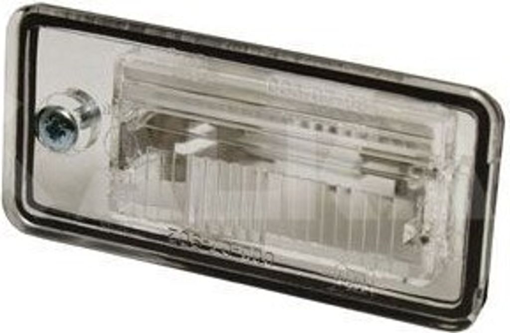 ALKAR 2401500 - OE 8E0807430A Kennzeichenbeleuchtung für A6 (4F), A3 (8P), A4 (8E), A4 (8H), A5 (8T), A5 (8F), A8 (4E), A8 (400), Q7 (4L)