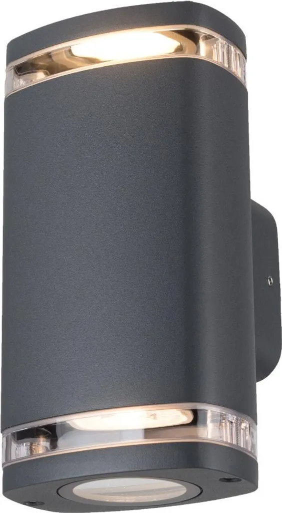 Kanlux ZEVI Applique Esterno Alluminio Grigio | Miglior Prezzo IP54