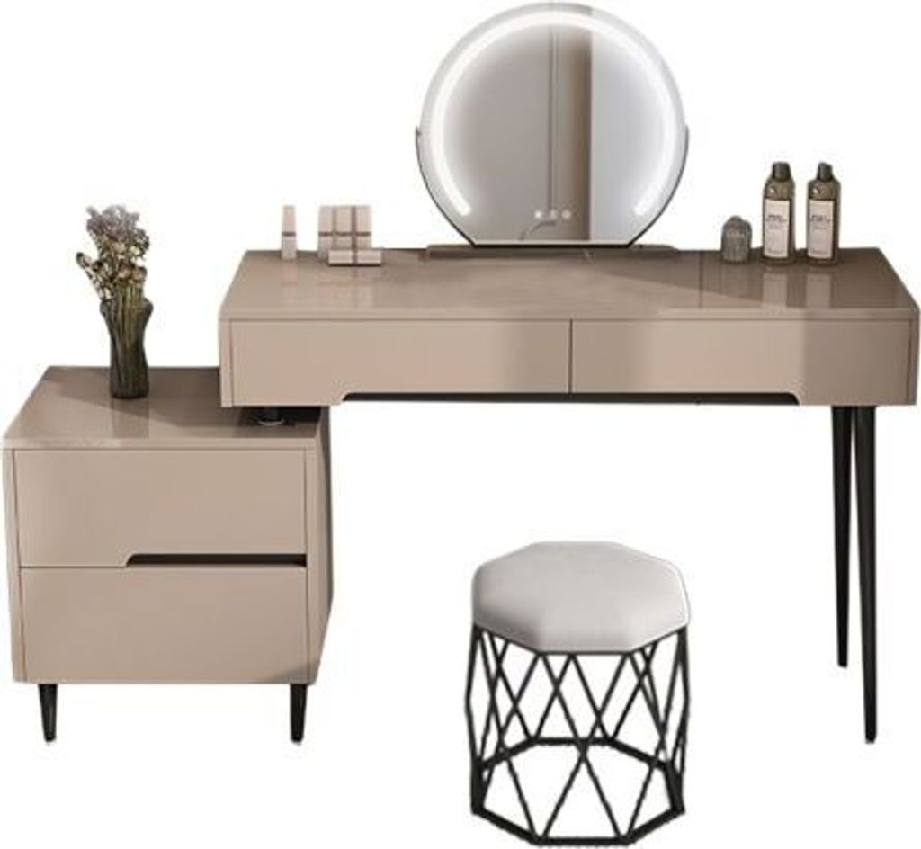 Schminktisch Kosmetiktisch LOFT / Möbelset mit 80 cm Produktbild 1