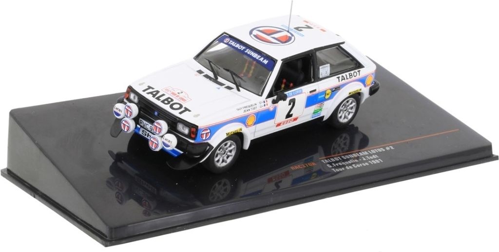 TALBOT Sunbeam Lotus #2 Tour de Corse 1981, IXORAC370A, Maßstab1/43, IXOMODELS