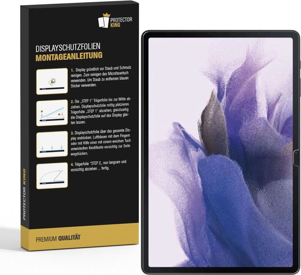 6x Displayfolie für Samsung Galaxy Tab S7 ANTI-REFLEX Displayschutzfolie MATT Schutzfolie