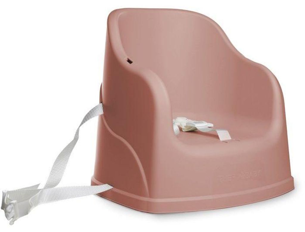 Sitzerhöhung Thermobaby Tudi, Rose Câlin, Monobloc, Leicht, Tragbar, 3-Punkt-Gurt