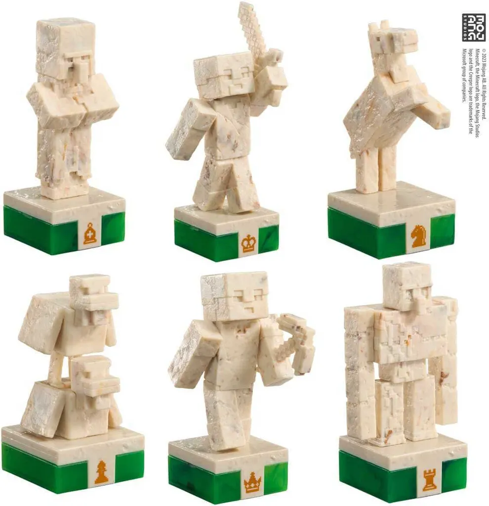 Jeu d'échecs Minecraft Héros du Monde Supérieur vs Mobs Hostiles - 5