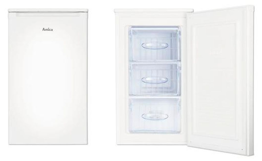Amica GS 15496 W, Gefrierschrank, 85 cm Höhe, weiß, Produktbild 