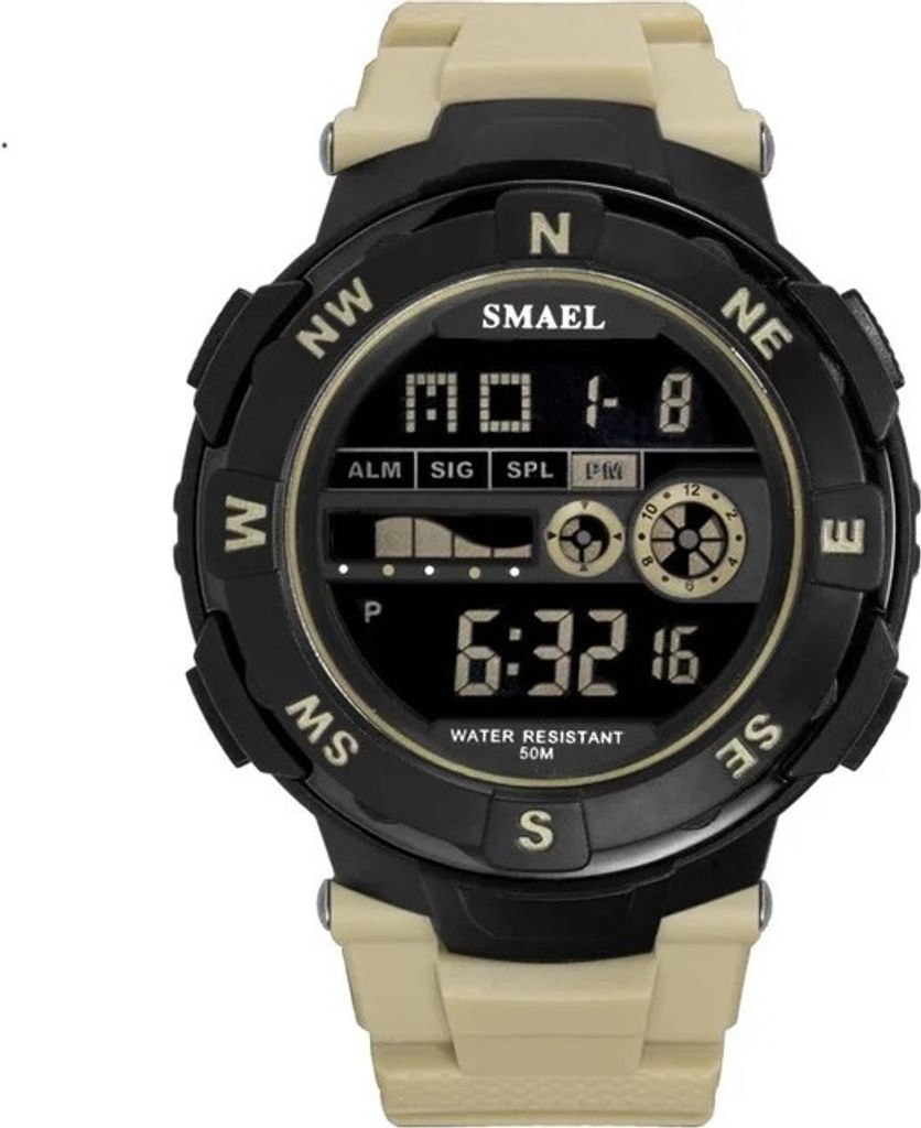 SMAEL HU-29491 Uhr – Elegante Herrenuhr in Hellbraun KP29491