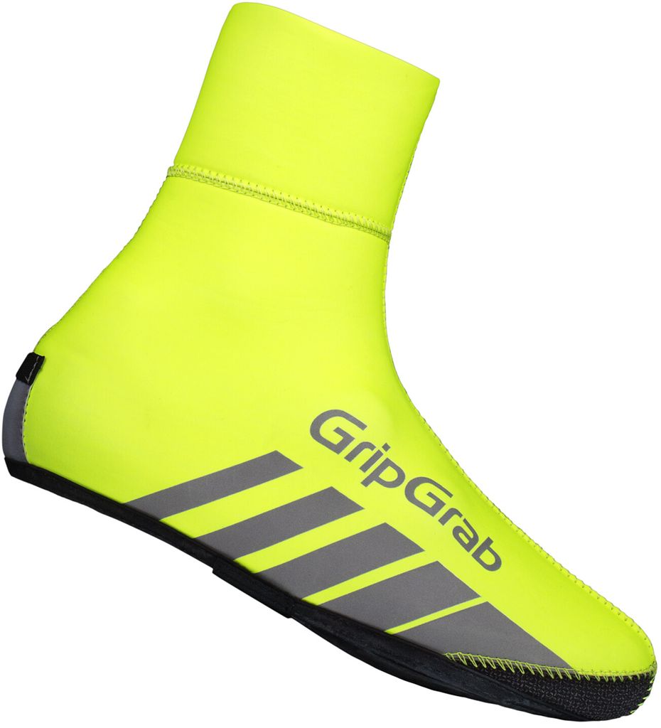 GripGrab RaceThermo Hi-Vis Waterproof Winter Überschuhe fluo yellow Schuhgröße XXL