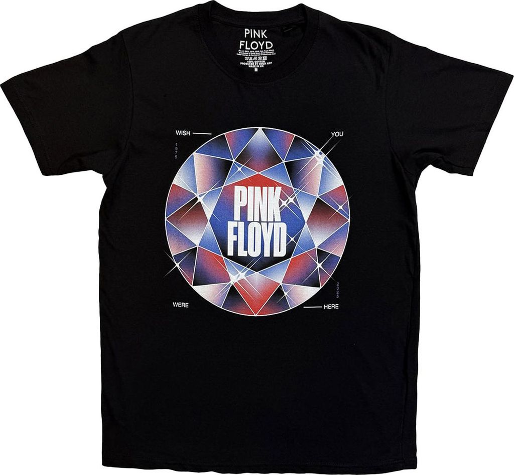Pink Floyd - T-Shirt für Herren/Damen Uni RO15180 (L) (Schwarz)