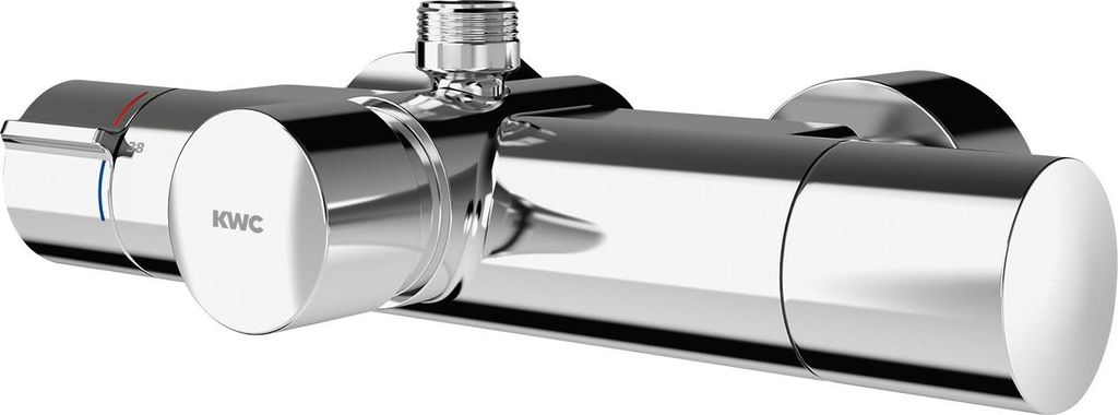 KWC AR Wandbatterie, F5, hydr., Thermostat, für Bogen/Duschrohr, C-Modul