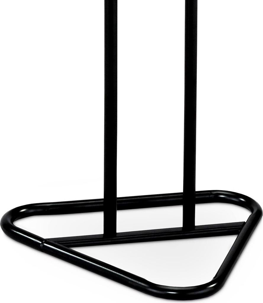 Stummer Diener Kleiderständer PAVO aus Metall, schwarz, 108