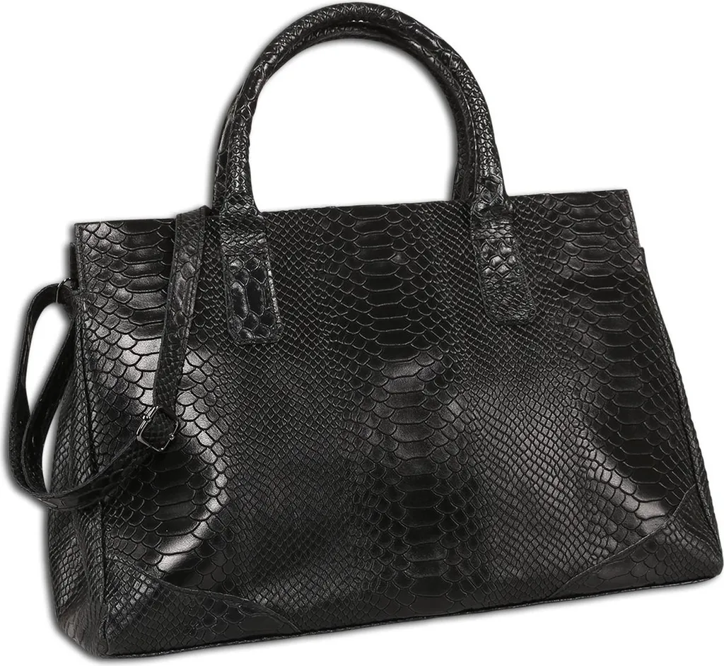 Grand sac à main noir Toscanto : fini le manque de place avec ce 40 cm