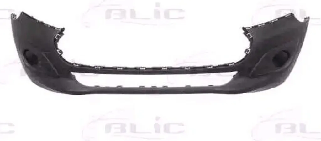 Pare-chocs avant BLIC en ABS robuste pour Transit Connect, OE 1807913 noir