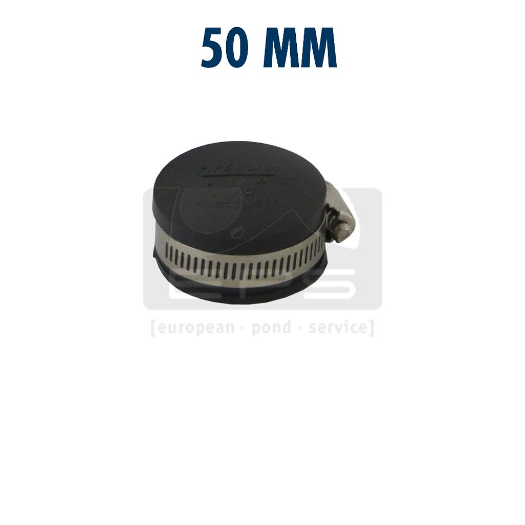 Flexible Endkappe 1 1/2" Klemmbereich 50-44 mm