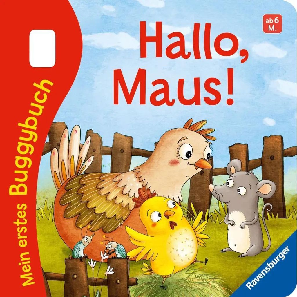 Ravensburger 41666 Mein erstes Buggybuch: Hallo, Maus!