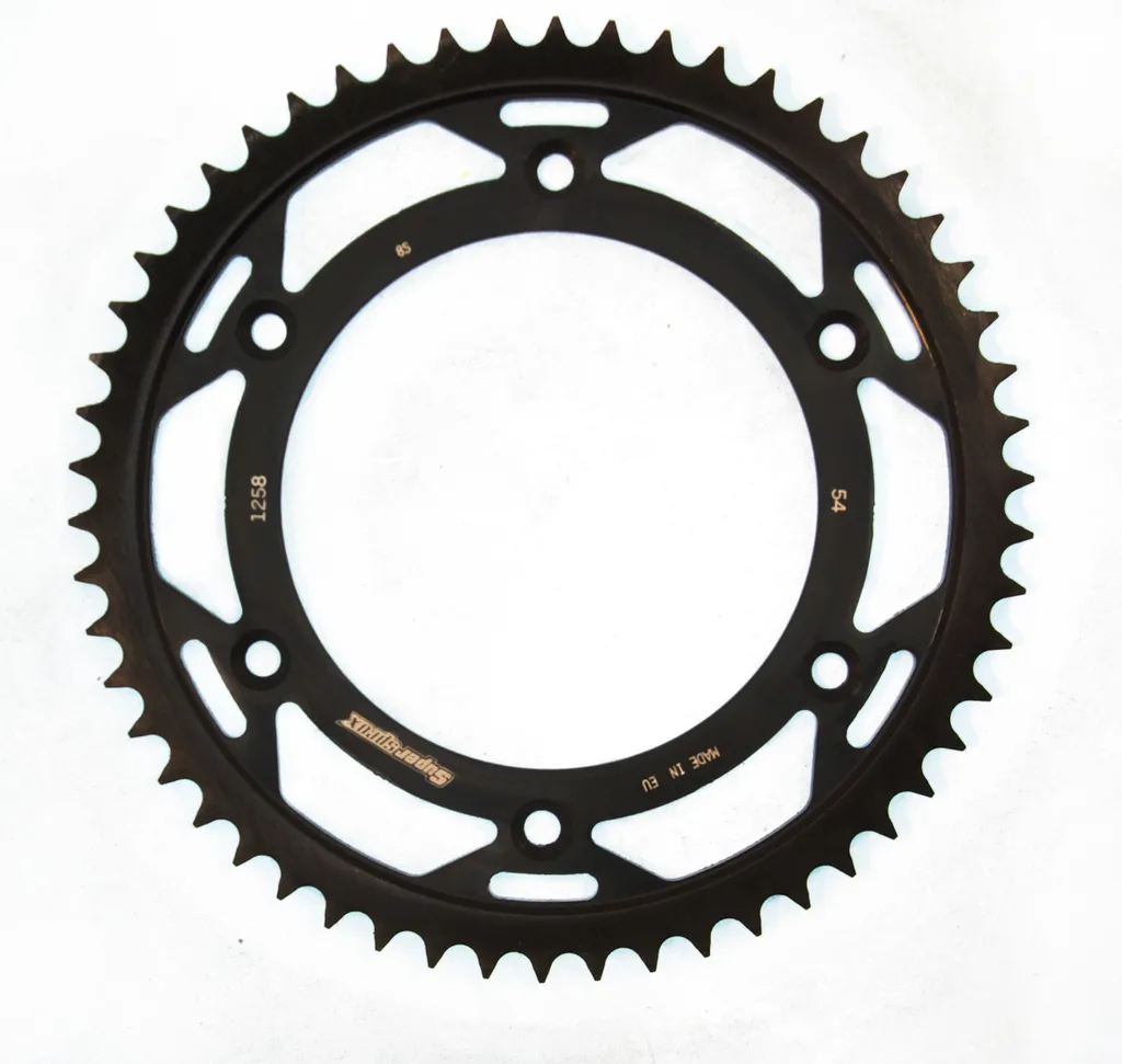 Couronne Moto 54 Dents Supersprox 428 pour Transmission Fluide et Durable