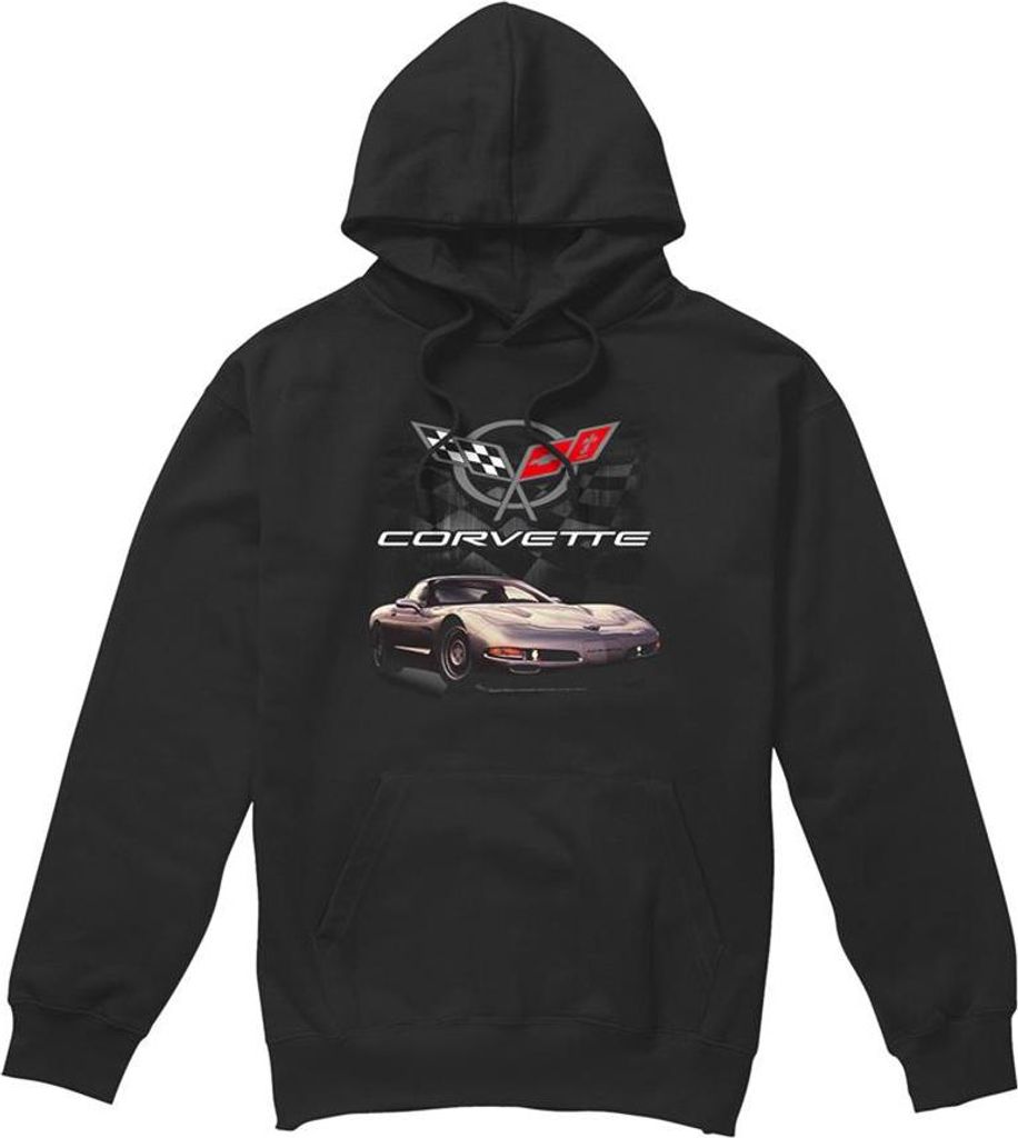 Chevrolet - "Past" Kapuzenpullover für Herren/Damen Uni TV30640 (XXL) (Schwarz)
