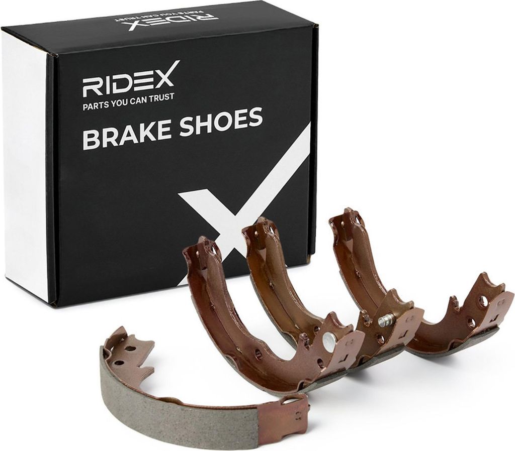 RIDEX Bremsbackensatz Trommelbremse Hinten passend für PEUGEOT 4007 (VU, VV) 70B0110