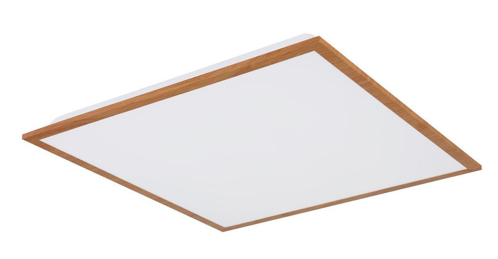 Globo Lighting Deckenleuchte Aluminium holzoptik, Produktbild 