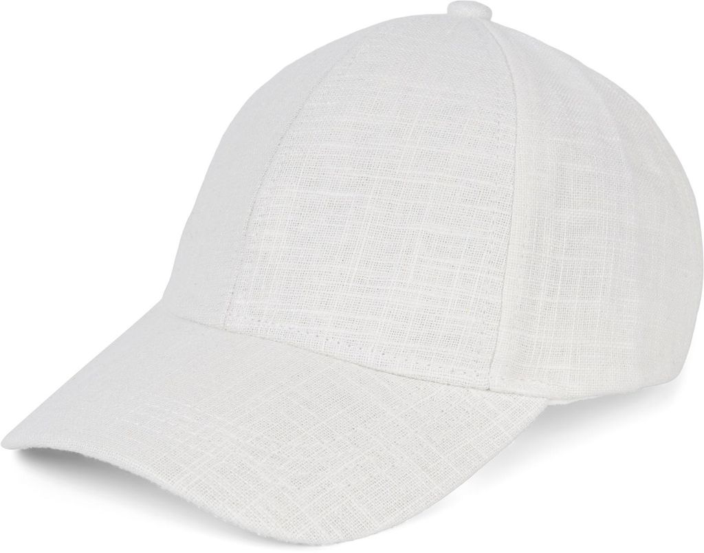 styleBREAKER Uni Leinen Baseball Cap | Verstellbare 6-Panel Produktbild 