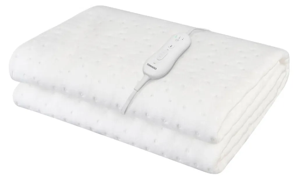 Chauffe-lit électrique Tomado en polaire douce pour un couchage individuel