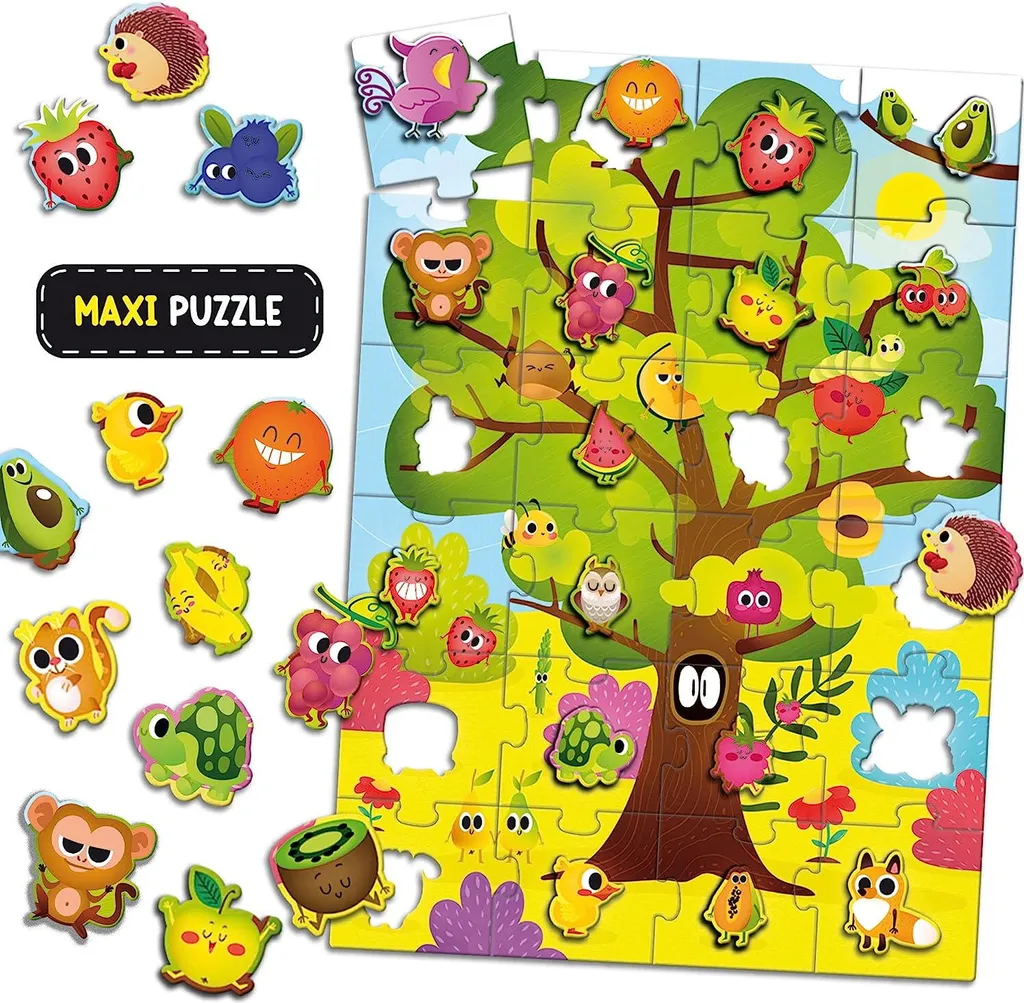 Jeu de Tri Montessori en Bois - Fruits & Co Lisciani pour Tout-petits - 7