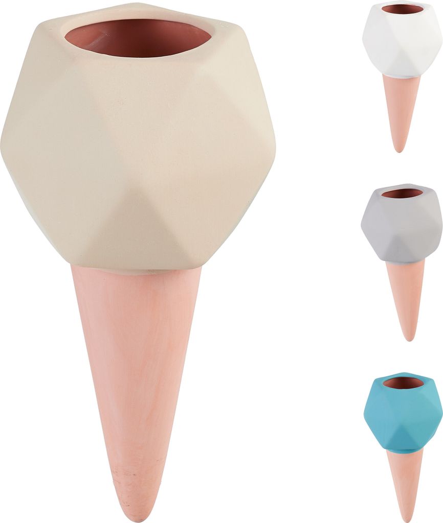 Relaxdays Tonkegel Bewässerung, Gießkegel 4er Set, Produktbild 