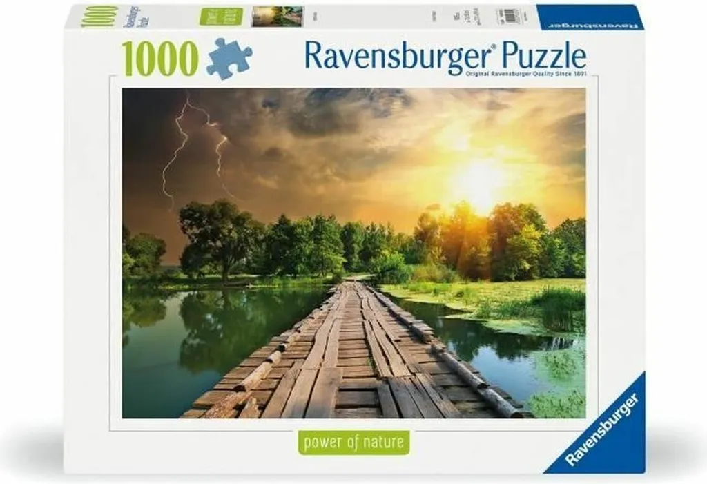 Puzzle Adulte Ravensburger Mystical Light de 1000 Pièces de Qualité