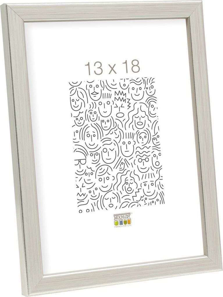 Holzrahmen S41J Deknudt 20x30 cm silber