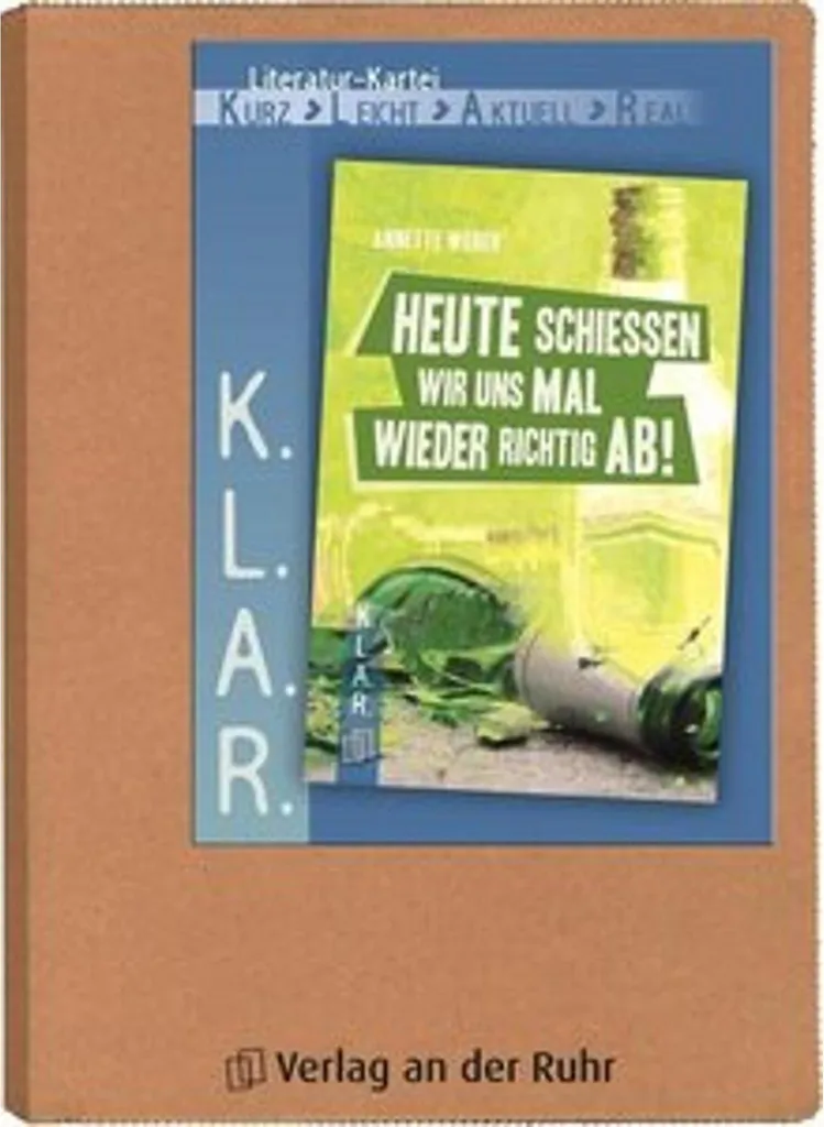 Matériel didactique allemand K.L.A.R. Literatur-Kartei Allemand