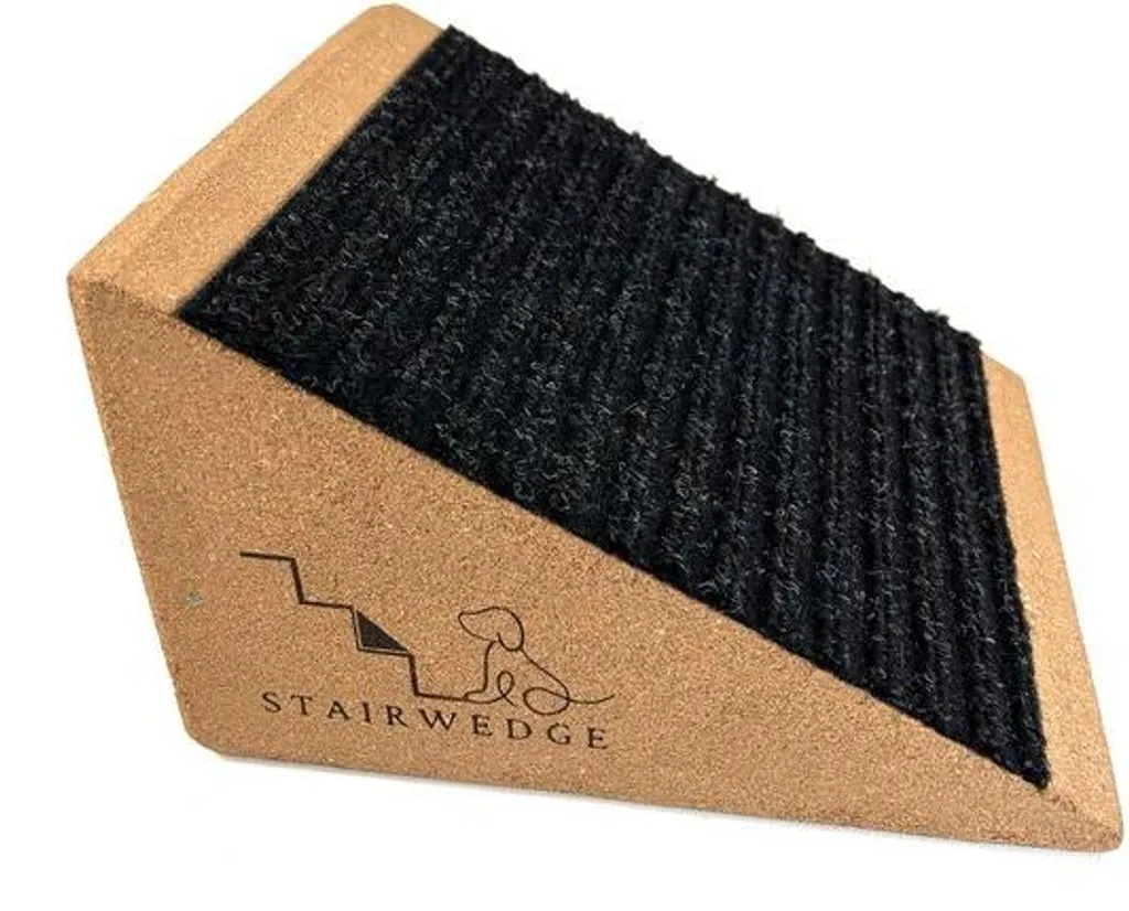 Escalier pour chien intérieur extérieur avec tapis solide antidérapant - 3