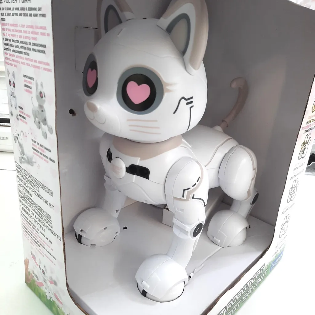 Power Kitty Mon chat robot télécommandé programmable et tactile Lexibook - 15