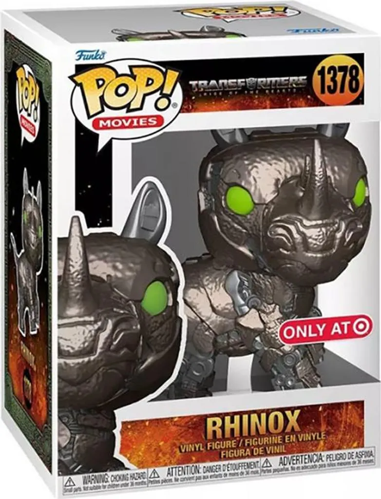 Figurine Rhinox Transformers 1378 pour collectionneur Funko POP