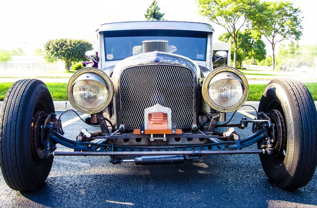 hansepuzzle 70981 - Vintage auto Puzzle, 500 Teile, Fortbewegung, 46,0 x 30,0cm mit hochwertiger Aufbewahrung, Kartonbox & Beutel