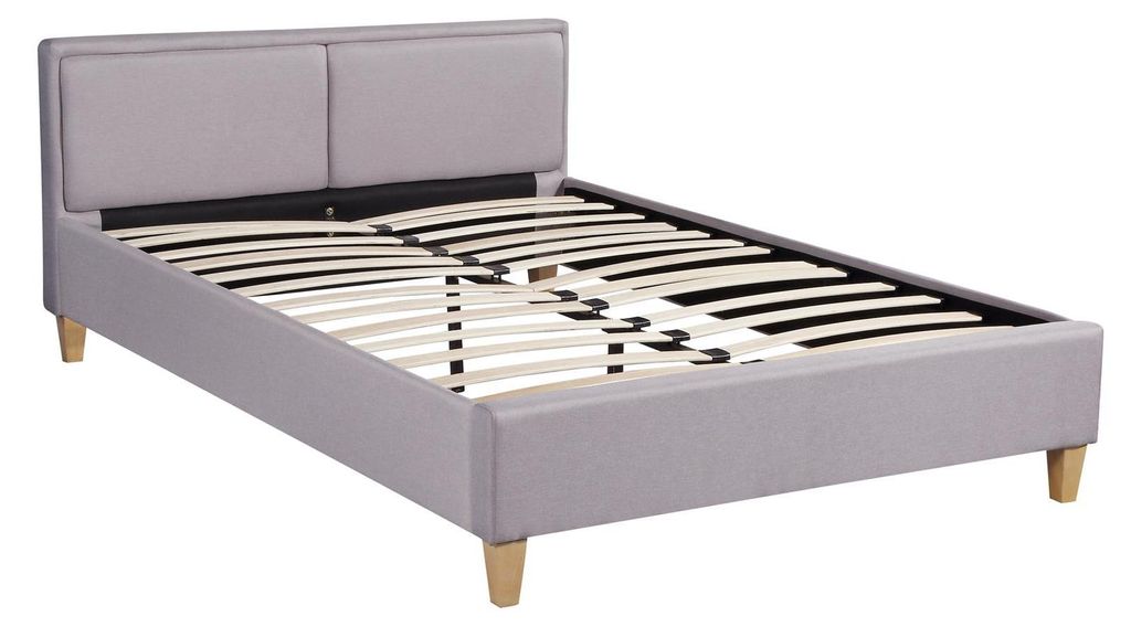 Polsterbett ANAIS Doppelbett 140x200 cm Designbett Produktbild 