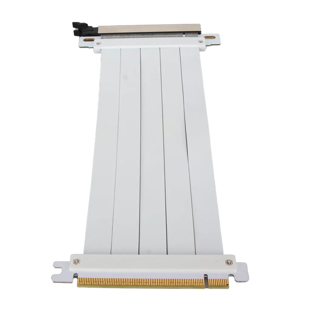 Câble Extension PCIe 4.0 Blindé EMI 25cm avec Support GPU 16x Direct - 3