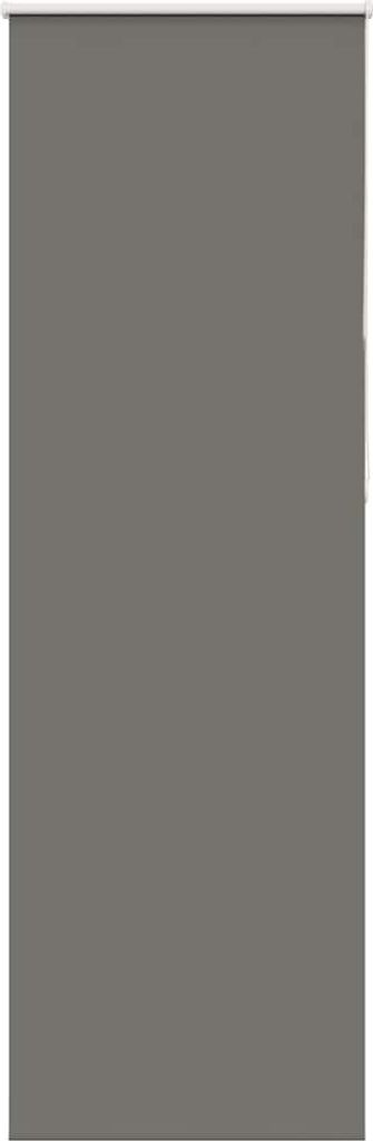 vidaXL Verdunkelungsrollo Grau 70x230 cm Stoffbreite 65,7 cm Polyester