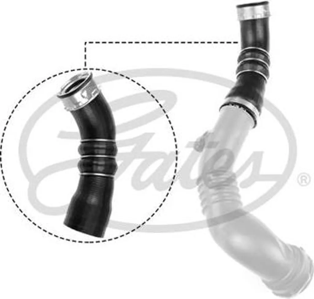 Stop aux fuites de turbo : Tuyau d'air GATES 09-0752 pour BMW Série 1 E87