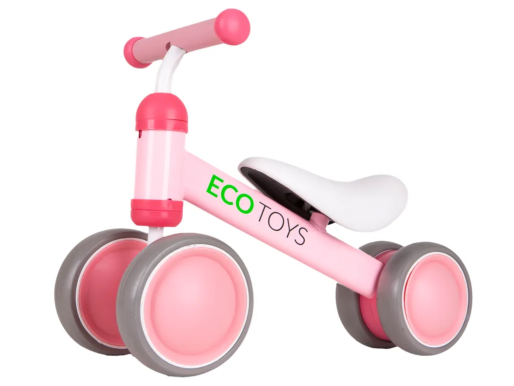 Vélo d'équilibre Ecotoys : fini les chutes pour apprendre le vélo facilement