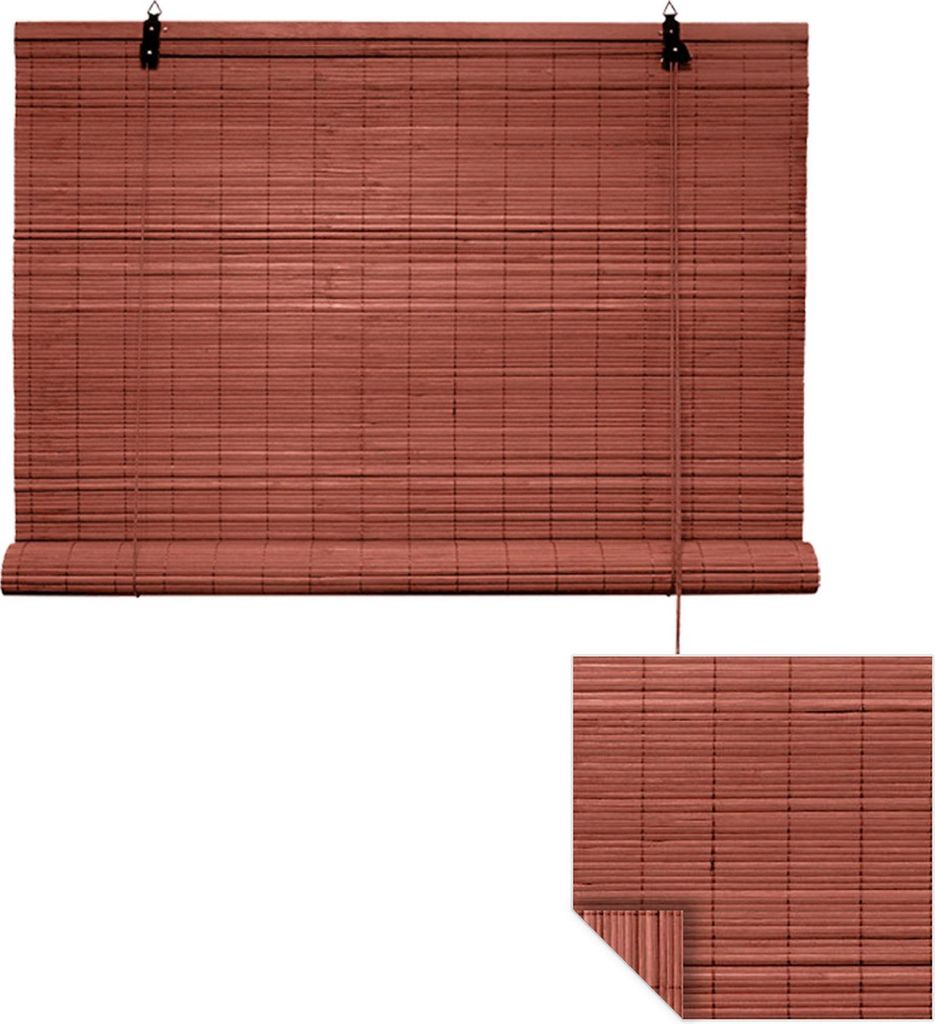 Victoria M. Bambusrollo, 80 x 160 cm, kirsche pflegeleicht, ideal für Fenster & Türen
