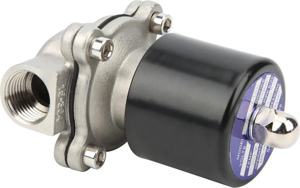 Électrovanne inox robuste action directe NC 110V étanchéité renforcée - 4
