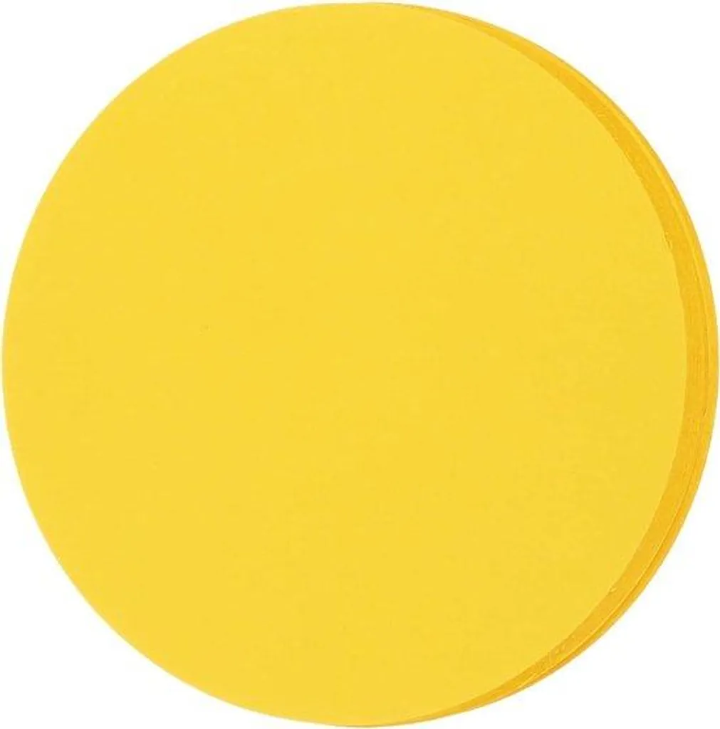 Disques papier 200g/m² 15 cm haute densité pour tableau d'affichage x60