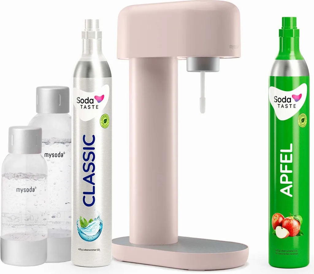 Ruby Rosa + CO2 Apple: Il Gasatore Eco-Friendly in Alluminio