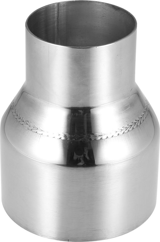 Auto Auspuffrohr Adapter Reduzierstück Edelstahl 2" bis 3" Innendurchm.