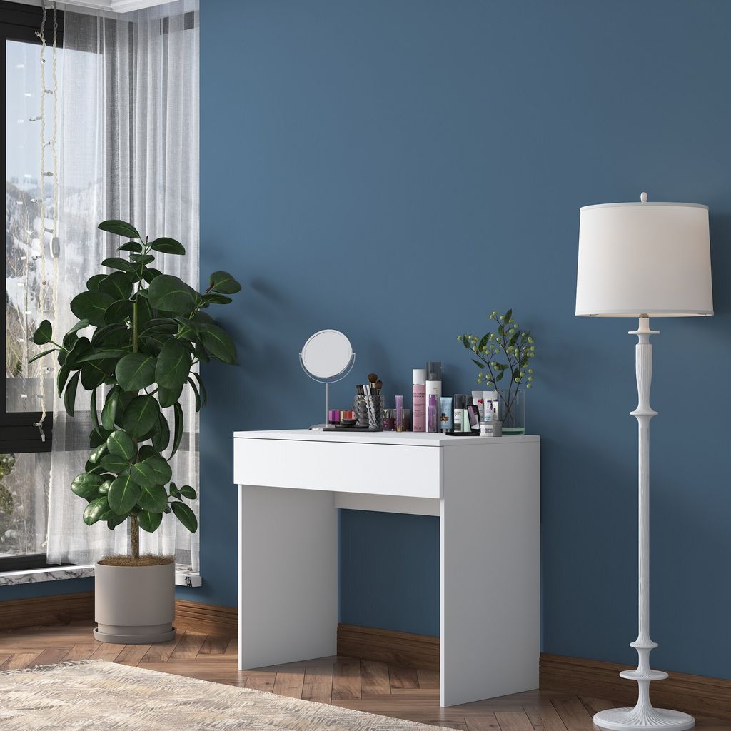 Skye Decor, Bj104 - 2342, Schminktische, Weiß, 90 x 76,8 x Produktbild 