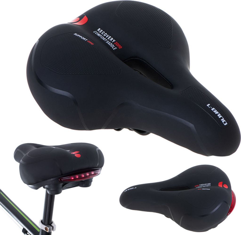 L-BRNO Sella per bici sportiva comoda schiuma elastica con Immagine del prodotto 