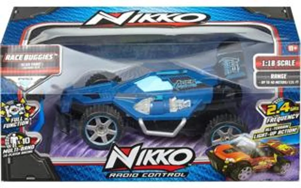 Buggy Télécommandé Nikko Alien Panic Bleu pour Courses et Jeux en Extérieur - 4