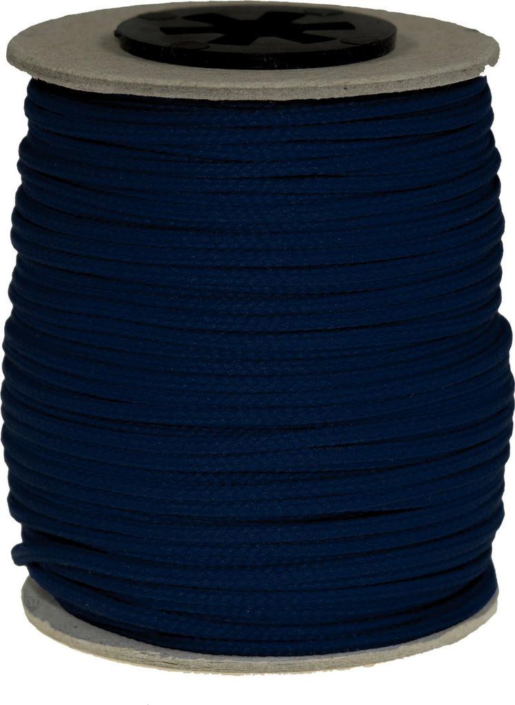 50 Meter Polyesterschnur Flechtschnur 2mm, 8-fach geflochten, Kumihimo Flechten
